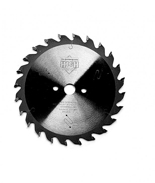 HM - Sägeblatt 125 x 2,6 x 12,7 Z= 24 WZ für Black & Decker / Skil