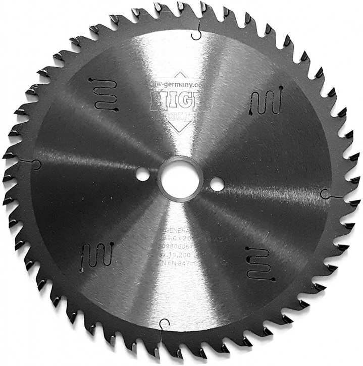 HM - Sägeblatt 150 x 2,6 x 16 Z= 48 WZ, Industriequalität nach DIN EN 847-1